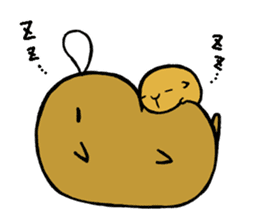 Nagasaki dialect of the capybara -part3- sticker #5629158