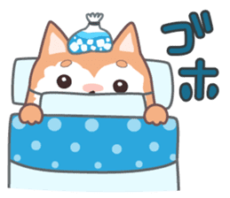 Sora Laid Back Japanese Dog sticker #5629415