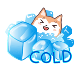 Sora Laid Back Japanese Dog sticker #5629439