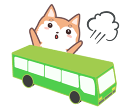 Sora Laid Back Japanese Dog sticker #5629440