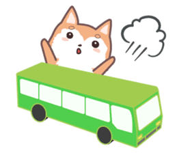 Sora Laid Back Japanese Dog sticker #5629440