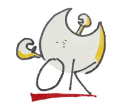 Sun and Moon sticker #5629689