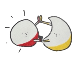 Sun and Moon sticker #5629718