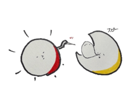 Sun and Moon sticker #5629719