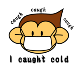yawara monkey monkey sticker #5629975