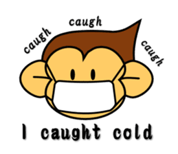 yawara monkey monkey sticker #5629975