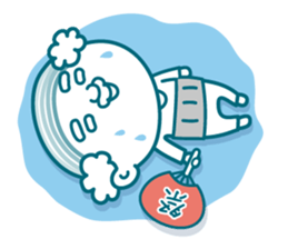 Summer of uncle of the iridescent hair sticker #5630054