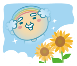 Summer of uncle of the iridescent hair sticker #5630071