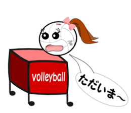 Sticker for volleyball club sticker #5630445