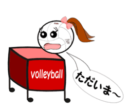 Sticker for volleyball club sticker #5630445