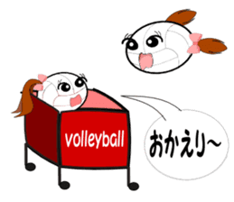 Sticker for volleyball club sticker #5630446