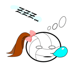 Sticker for volleyball club sticker #5630459