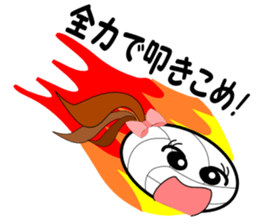 Sticker for volleyball club sticker #5630464