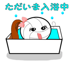 Sticker for volleyball club sticker #5630466