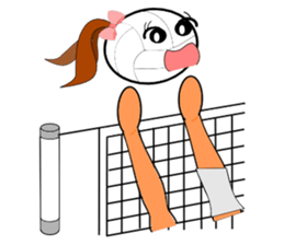 Sticker for volleyball club sticker #5630467