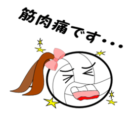 Sticker for volleyball club sticker #5630470