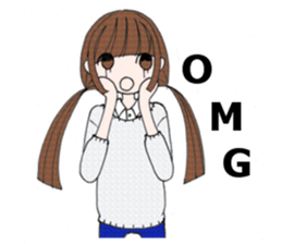 Slang Girl sticker #5630645