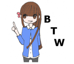 Slang Girl sticker #5630654