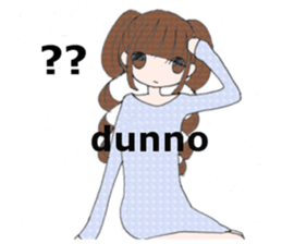 Slang Girl sticker #5630680