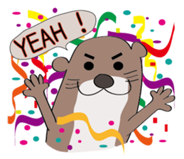otter Sticker sticker #5630788