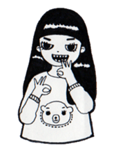 Black Girl sticker #5630926