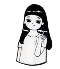 Black Girl sticker #5630945