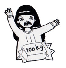 Black Girl sticker #5630947