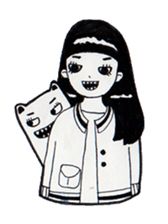 Black Girl sticker #5630959