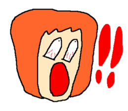 It is stamped the person surprised super sticker #5631009