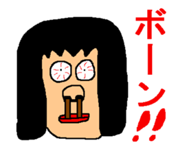 It is stamped the person surprised super sticker #5631018