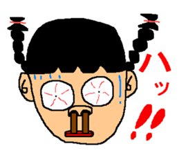 It is stamped the person surprised super sticker #5631032