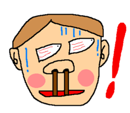 It is stamped the person surprised super sticker #5631034