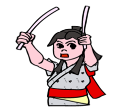 Nebuta Girl Returns to Aomori City. sticker #5632050