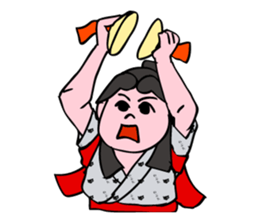 Nebuta Girl Returns to Aomori City. sticker #5632052