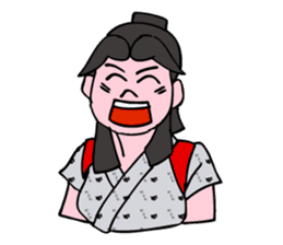 Nebuta Girl Returns to Aomori City. sticker #5632060