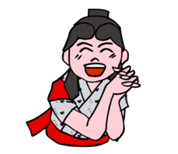 Nebuta Girl Returns to Aomori City. sticker #5632063