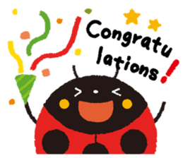 Samba of the ladybug-English.ver sticker #5632100