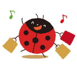 Samba of the ladybug-English.ver sticker #5632114