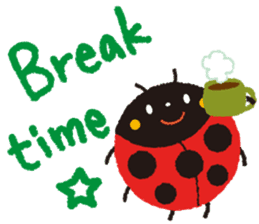 Samba of the ladybug-English.ver sticker #5632123