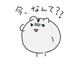 Lasy hamster KUZUHAM Sticker sticker #5632543