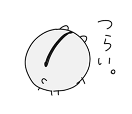 Lasy hamster KUZUHAM Sticker sticker #5632562