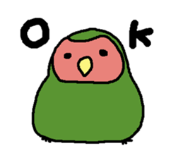 Momiji(parakeet) sticker #5632604