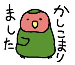 Momiji(parakeet) sticker #5632607