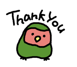 Momiji(parakeet) sticker #5632608