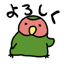 Momiji(parakeet) sticker #5632611