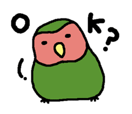 Momiji(parakeet) sticker #5632615