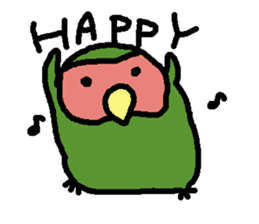 Momiji(parakeet) sticker #5632628