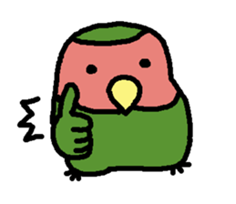 Momiji(parakeet) sticker #5632634