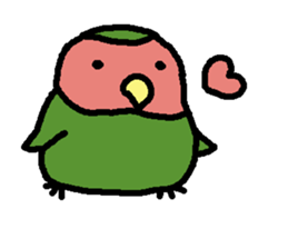 Momiji(parakeet) sticker #5632636