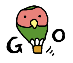 Momiji(parakeet) sticker #5632640